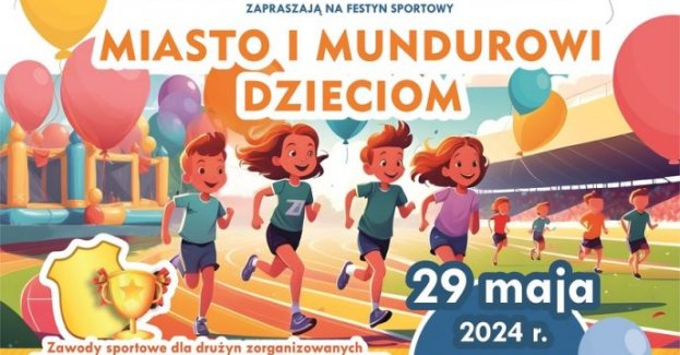 Festyn miasto i mundurowi dzieciom