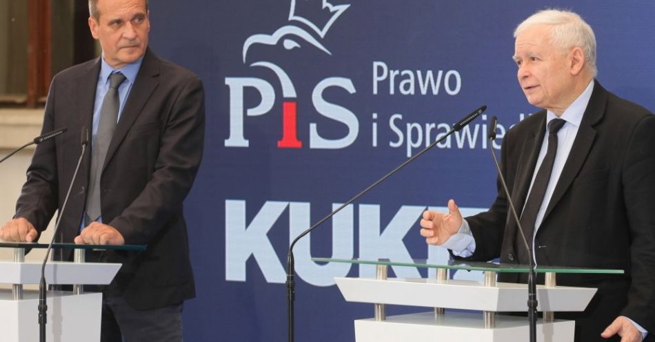 zdjęcie: Koalicja PiS i Kukiz'15 mogłaby liczyć na 41,2 proc. poparcia / fot. PAP