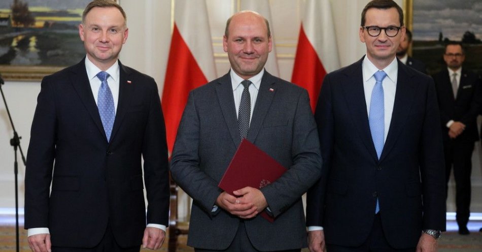 zdjęcie: Prezydent powołał Szymona Szynkowskiego vel Sęka na stanowisko ministra ds. UE / fot. PAP