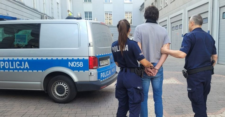 zdjęcie: Zaatakował dwie osoby, bo chciał ukraść piwo – został zatrzymany / fot. KMP w Gdańsku
