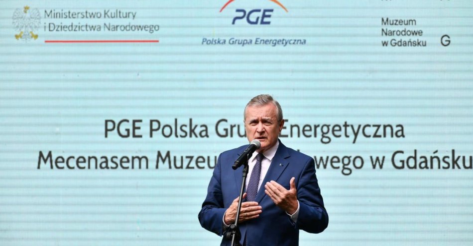 zdjęcie: PGE Polska Grupa Energetyczna została mecenasem Muzeum Narodowego w Gdańsku / fot. PAP