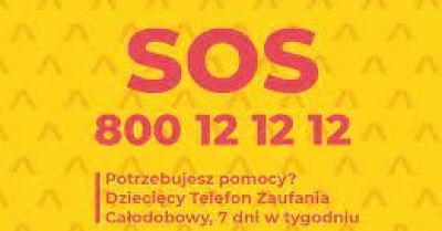 Dziecięcy telefon zaufania rzecznika praw dziecka! potrzebujesz pomocy? wykręć numer 800 12 12 12 i porozmawiaj