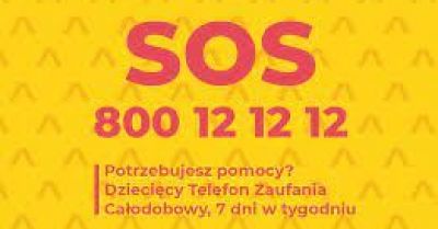 Dziecięcy telefon zaufania rzecznika praw dziecka! potrzebujesz pomocy? wykręć numer 800 12 12 12 i porozmawiaj