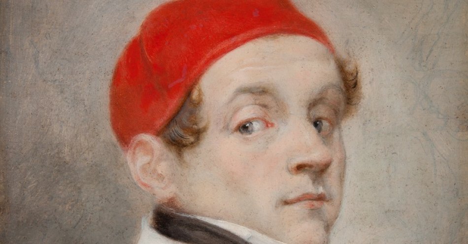 zdjęcie: Pilny malarz / fot. Autoportret w czerwonej czapce/Wikimedia Commons (Rafał Hadziewicz - mnki.pl)
