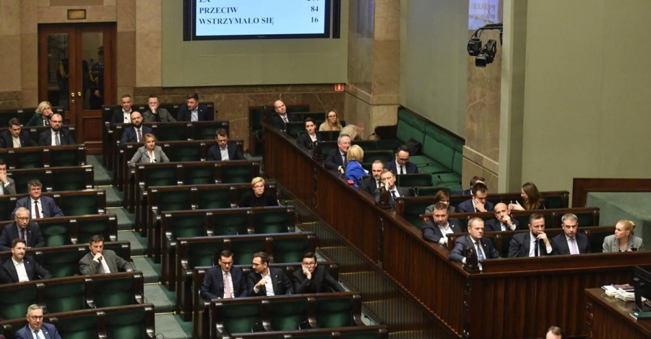 zdjęcie: Sejm podjął uchwałę dot. mediów publicznych oraz PAP / fot. PAP