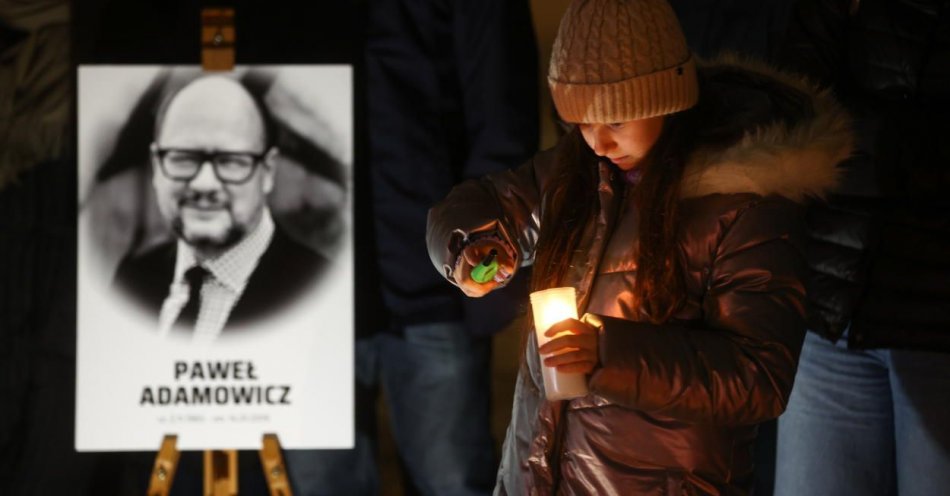 zdjęcie: Pięć lat temu zmarł prezydent Gdańska Paweł Adamowicz / fot. PAP