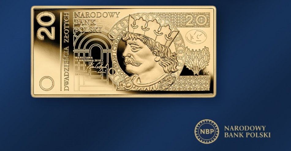 zdjęcie: Banknot o nominale 20 zł nowa moneta kolekcjonerska NBP / fot. nadesłane