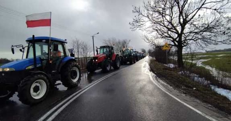 zdjęcie: Uwaga kierowcy! Możliwe utrudnienia w ruchu w związku z planowanym protestem rolników / fot. KPP w Lipsku