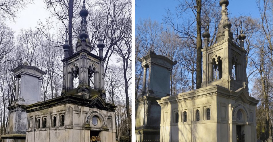 zdjęcie: Dwa remonty na cmentarzu prawosławnym zakończone / fot. nadesłane