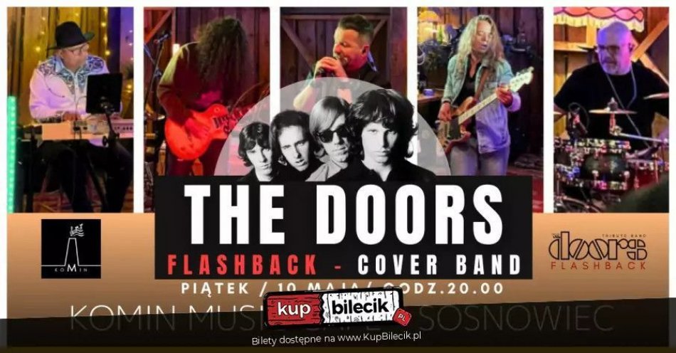 zdjęcie: The Doors Flashback - Cover Band / kupbilecik24.pl / The Doors Flashback - Cover Band