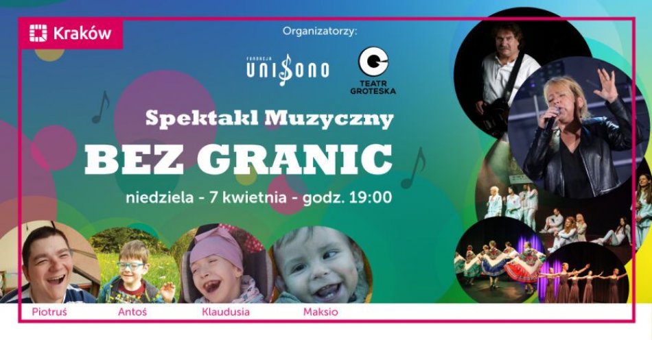 zdjęcie: Weź udział w spektaklu Bez granic i pomóż dzieciom! / fot. UM Kraków / Fot. materiały prasowe