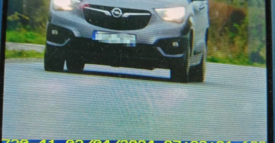 zdjęcie: Jechała o 72 km/h za szybko, policjanci Grupy SPEED zareagowali / fot. KPP w Grójcu