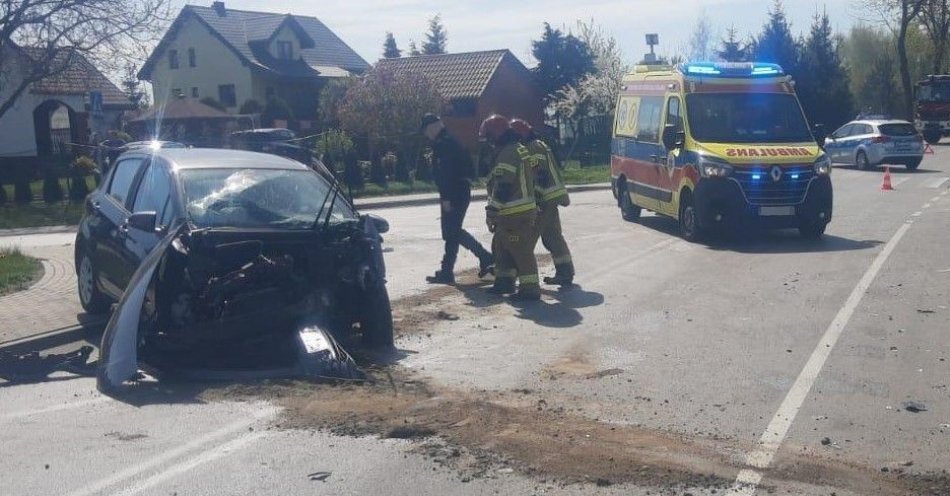 zdjęcie: Nieustąpienie pierwszeństwa przyczyną wypadku w Skokach / fot. KPP Radzyń Podlaski
