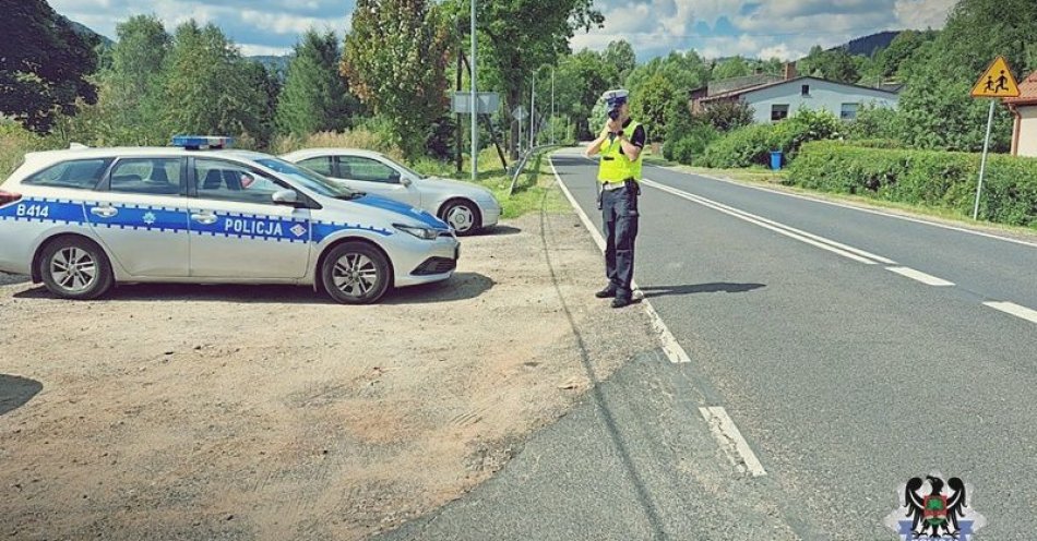 zdjęcie: Akcja Prędkość - ponad sto wykroczeń, ale bez zatrzymanych praw jazdy podczas piątkowych działań / fot. KMP w Wałbrzychu