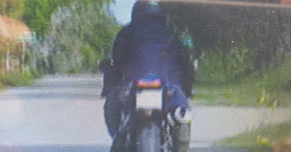 zdjęcie: Szybka jazda motocyklisty zakończona wysokim mandatem / fot. KPP Hrubieszów