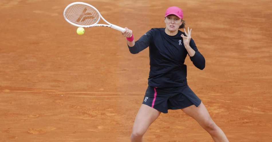 zdjęcie: Turniej WTA w Madrycie - Świątek awansowała do trzeciej rundy / fot. PAP