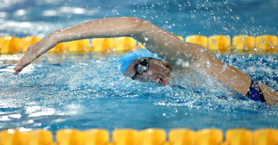 zdjęcie: ME w pływaniu - brązowy medal polskiej kobiecej sztafety 4x100 m st. dowolnym / fot. PAP