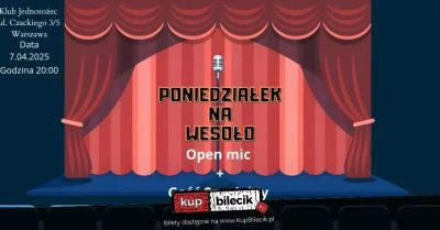 Open mic + Gość Specjalny
