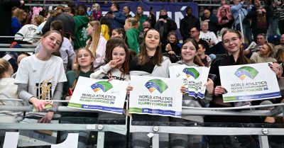 Zostań wolontariuszem Halowych Mistrzostw Świata w lekkiej atletyce!