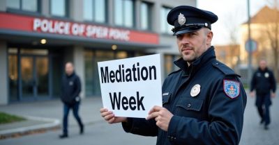 Policja z Ostrzeszowa zaprasza na dyżury w Tygodniu Mediacji
