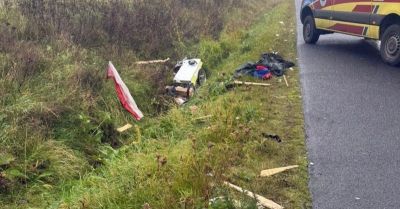 Kierowca Audi zatrzymany po potrąceniu pieszego w Krzewiu Wielkim