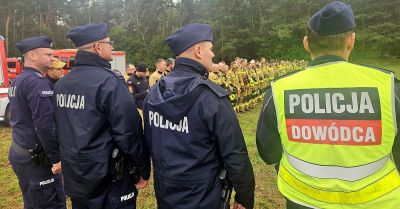 Podpalacz 2025 ćwiczenia służb w powiecie lipnowskim
