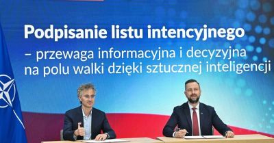 Szef MON podpisał list intencyjny z amerykańską firmą ws. współpracy m.in. w obszarze AI