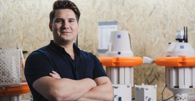 Projekt doktoranta z Polski zwyciężył w światowym finale prestiżowego Konkursu Nagroda Jamesa Dysona 2025