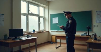 Sławno zatrzymano sprawcę kradzieży sprzętu w szkole