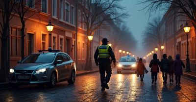 Bezpieczne Halloween i spokojne dni Wszystkich Świętych