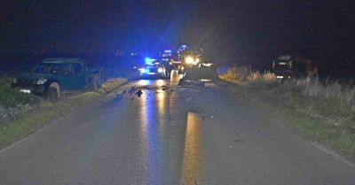 Tragedia w Dominowie: nie żyje 32 letni kierowca po zderzeniu aut