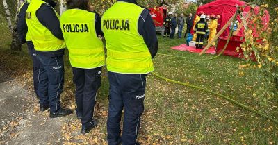 Ćwiczenia służb w Ryńsku przy ujawnieniu materiałów radioaktywnych