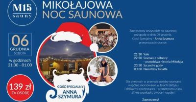 Mikołajki w saunach M15 w Sopocie!