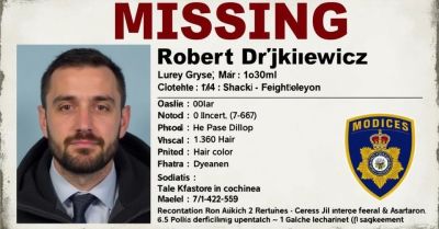 Zaginął 42 letni Robert Drążkiewicz z Połańca