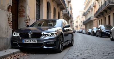 Kierująca BMW uderzyła w ścianę budynku w centrum miasta