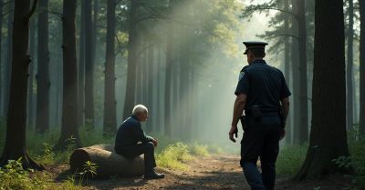 85 latek odnaleziony po zaginięciu w lesie koło Lipska