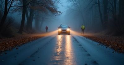 Jesienna aura utrudnia jazdę Zadbaj o widoczność