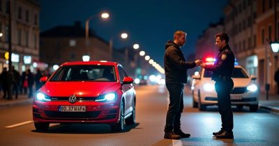 Toruń: kierowca zatrzymany z promilami mimo sądowego zakazu