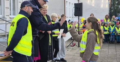 Odblaskowa Szkoła: podsumowanie akcji w SP2 Tuchola