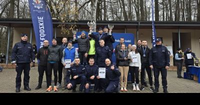 Lubelska policjantka na podium Niebieskiego Biegu Niepodległości