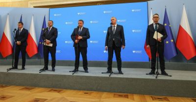 Kierwiński: zabezpieczono materiał dowodowy, który pozwoli na zidentyfikowanie sprawców aktu dywersji