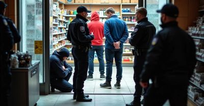 Jasło zatrzymano sprawców włamania do sklepu w Łubnie