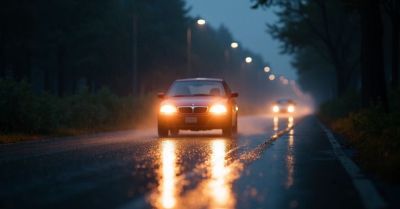 Kiedy włączyć światła mijania i przeciwmgłowe