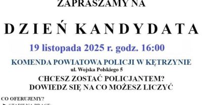 Dzień Kandydata w Komendzie Powiatowej Policji w Kętrzynie