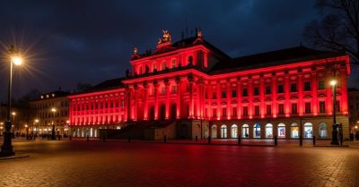 Namysłów zapala czerwone światło przeciw przemocy wobec dzieci