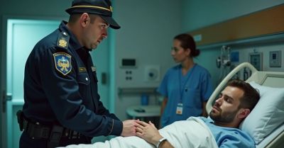 Matka dziękuje policjantom z Gryfic za odnalezienie syna