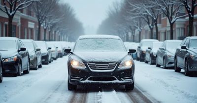 Jazda oblodzonym autem grozi mandatem do 3000 zł