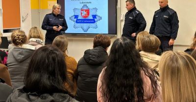 Policja i rodzice razem dla bezpieczeństwa dzieci w Starych Oleszycach