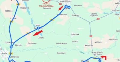 Protest rolników w Koszutach Całkowite zamknięcie K11