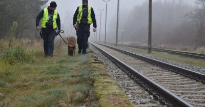 Policja prowadzi akcję TOR na torach w powiecie wągrowieckim
